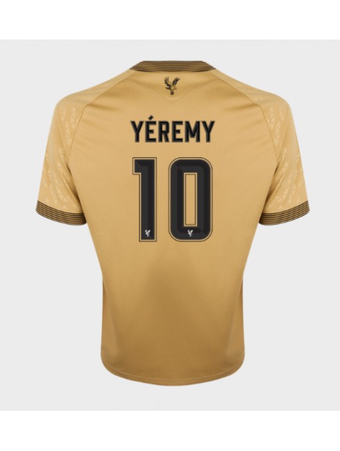 Muži Futbalové oblečenie Crystal Palace Yeremy Pino #10 2025-26 Krátky Rukáv - Preč Muži Futbalové oblečenie Crystal Palace Yeremy Pino #10 2025-26 Krátky Rukáv - Preč